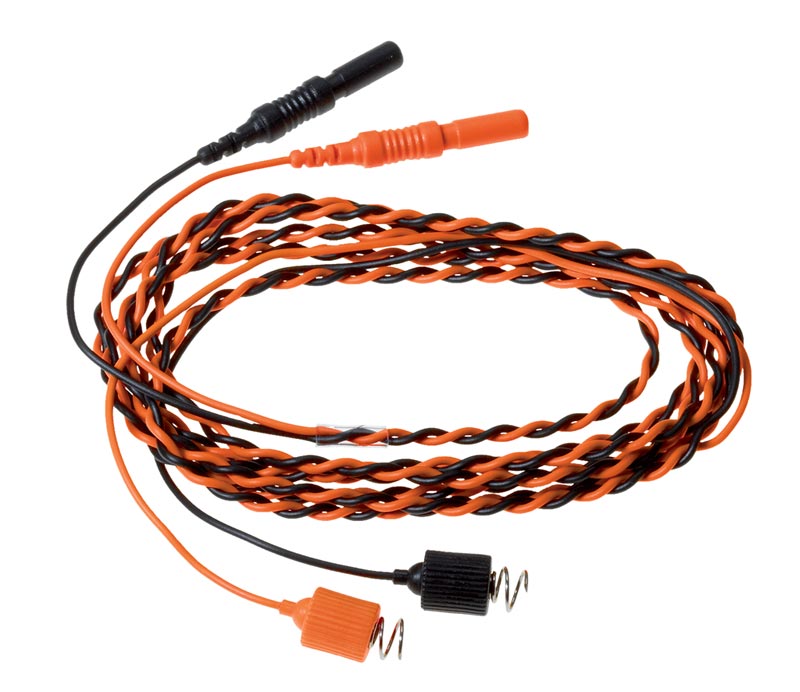 Electrodo subdérmico sacacorchos